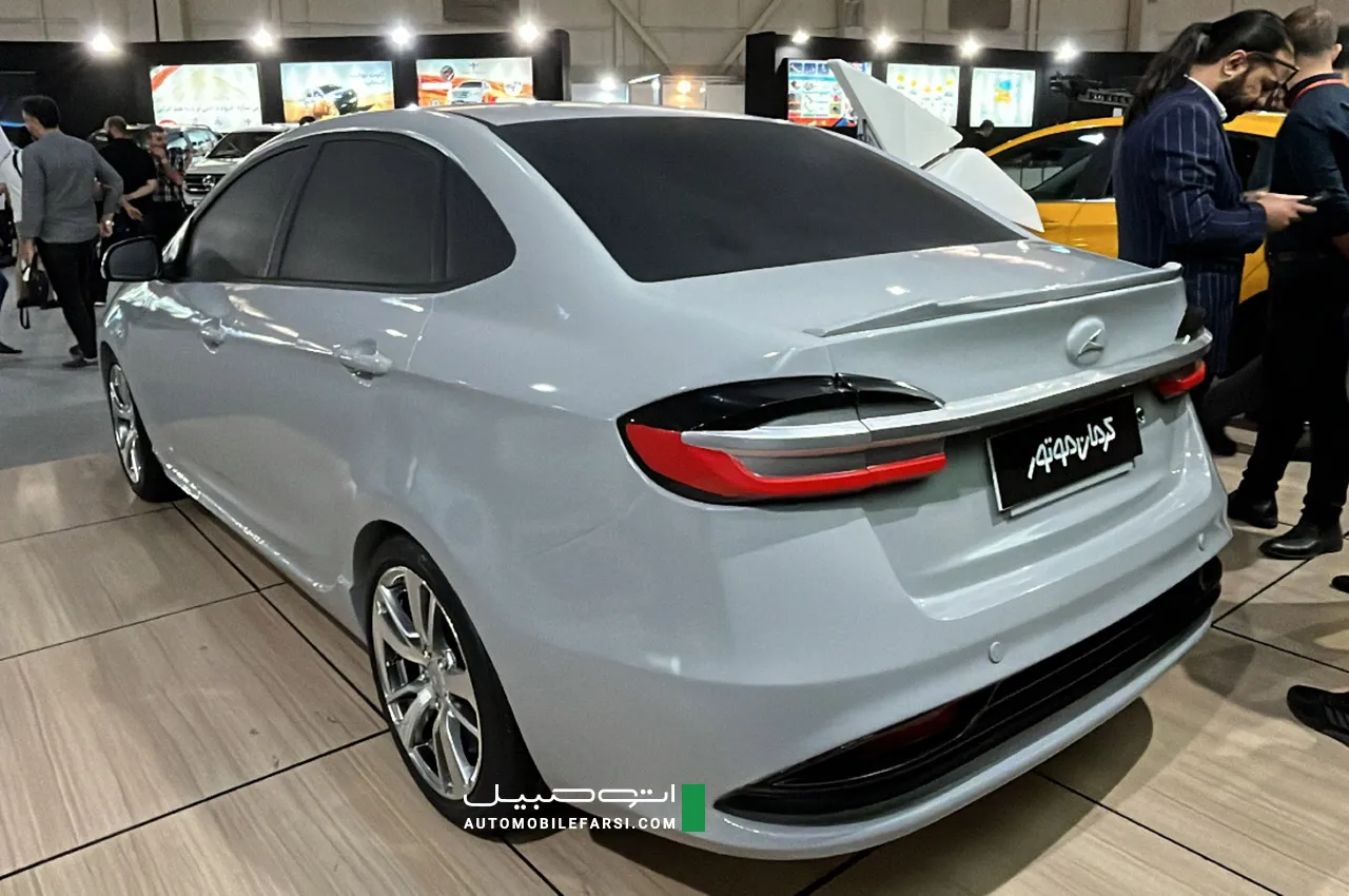 AutomobileFarsi KermanMotor New Sedan Based on PS1 platform 2