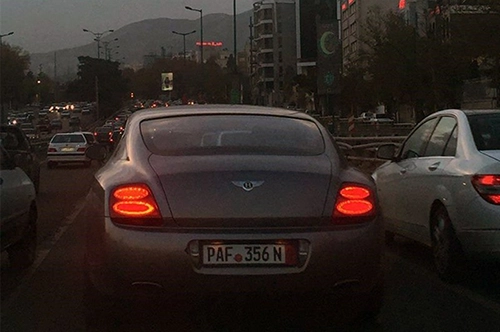 Foreign plates 