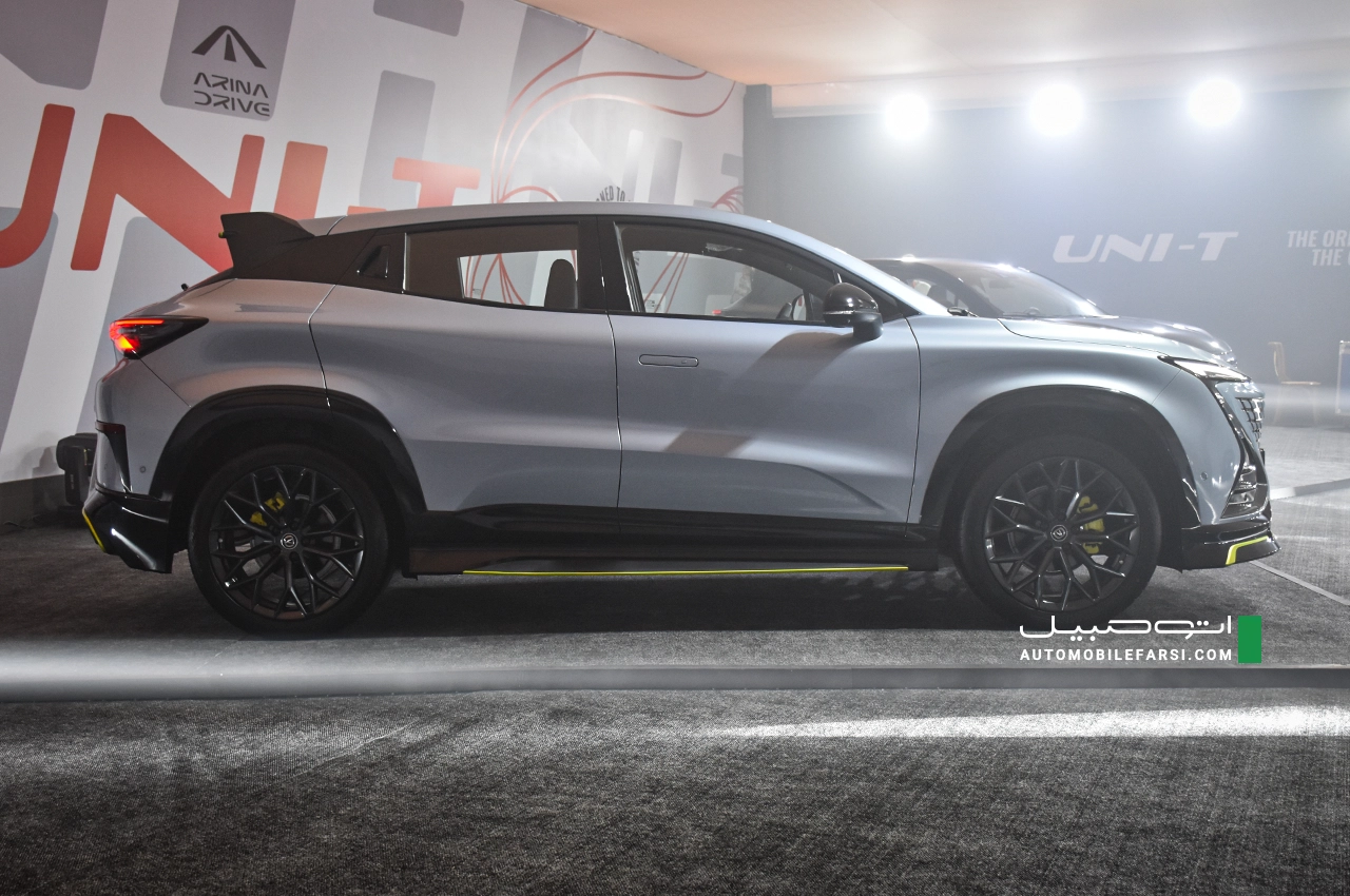 AutomobileFarsi Changan UNI T Test drive 12
