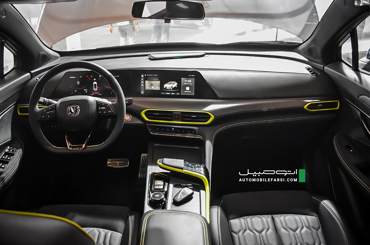 AutomobileFarsi Changan UNI T Test drive 4