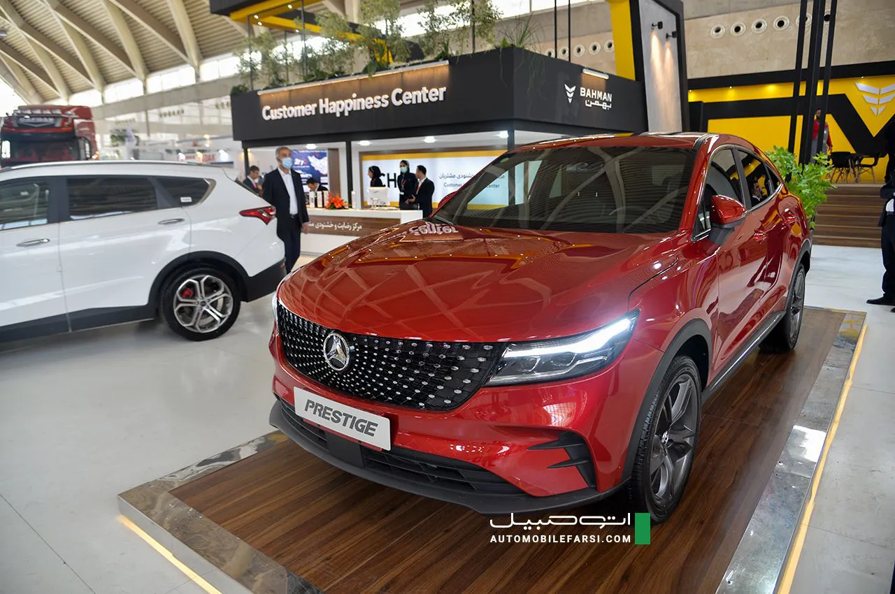 دیگنیتی پرستیژ، قوی‌ترین خودروی تولید داخل رونمایی شد
