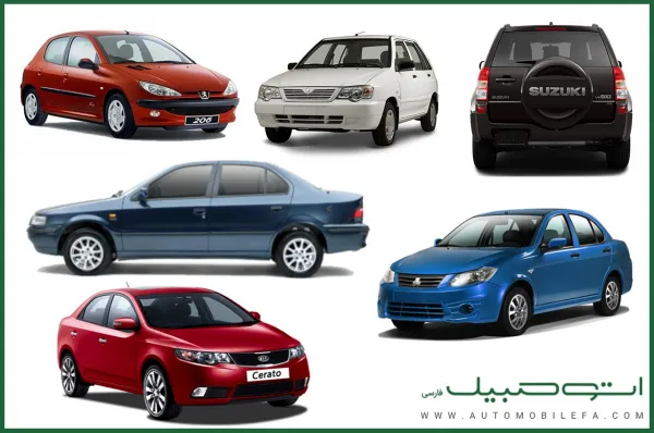 مقایسه خودروهای بازه 50 تا 100 میلیون از 96 تا 97